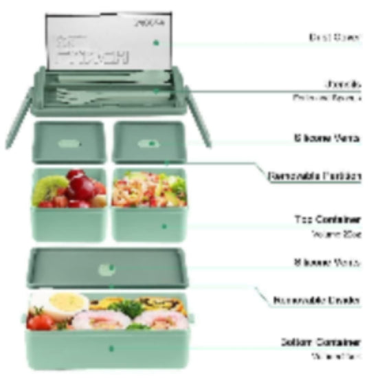 Bento Compartment Lunch Box